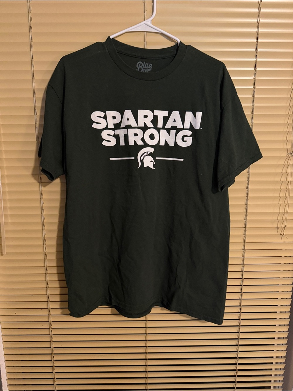 Spartan Strong Men's Dark Green Graphic T-Shirt
